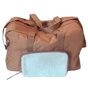 DSW Travel Duffle Bag Overnight Weekender Large Shoulder Tote Unisex NWOT